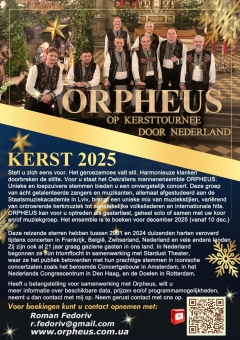 Boek ons voor uw kerstconcert in Nederland (December 2025)