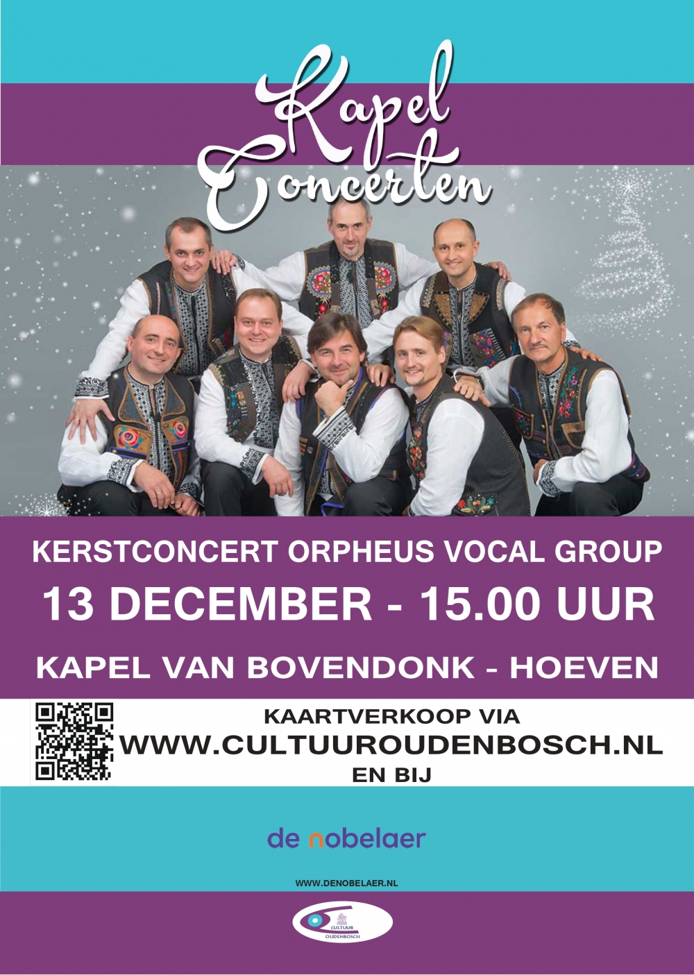 Kerstconcert - 13 December 2026 - 15.00 Hoeven, NL